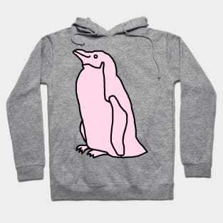 Pink Penguin Hoodie